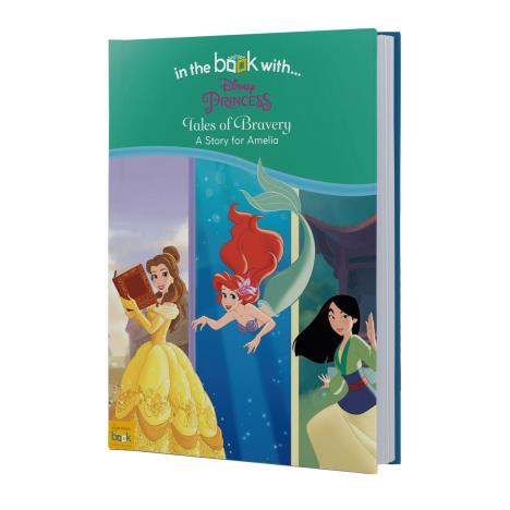 Personalised Disney Princess Tales of Bravery Hardback Story Book £27.99